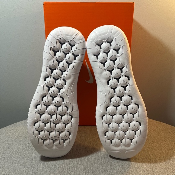 Nike Free RN 2018 Wolf Grey/White-Volt Athletic Men’s Shoe Size 10 942836-003 - Picture 6 of 11